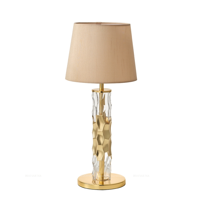 Настольная лампа Crystal Lux PRIMAVERA LG1 GOLD - 2 изображение