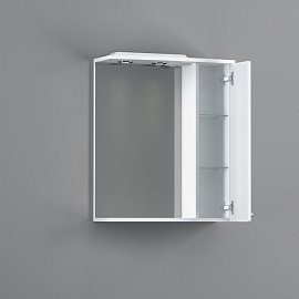 Зеркальный шкаф RedBlu by Damixa Palace One 60 R с подсветкой, белый M41MPR0601WG