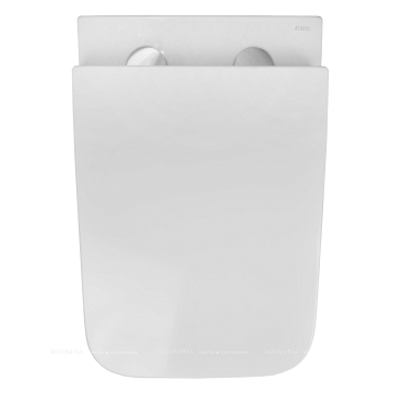 Унитаз подвесной безободковый Azario Moneo AZ-0062 с крышкой-сиденьем микролифт, белый - 10 изображение