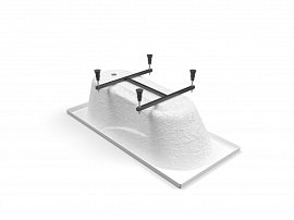 Монтажная рама 150 см Cersanit Universal K-RW-UNIVERSAL*140-150 для ванны, серый