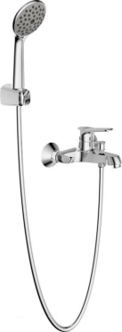 Смеситель Bravat Eco F6111147C-B для ванны с душем - 2 изображение