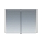 Зеркальный шкаф Am.Pm Sensation M30MCX1001FG, 100 см, с подсветкой, серый шелк