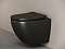 Комплект подвесной безободковый унитаз Ceramica Nova Metropol Rimless с крышкой-сиденьем CN4002MB, черный матовый + инсталляция Geberit Delta 458.149.21.1 с кнопкой, хром глянцевый - изображение 2