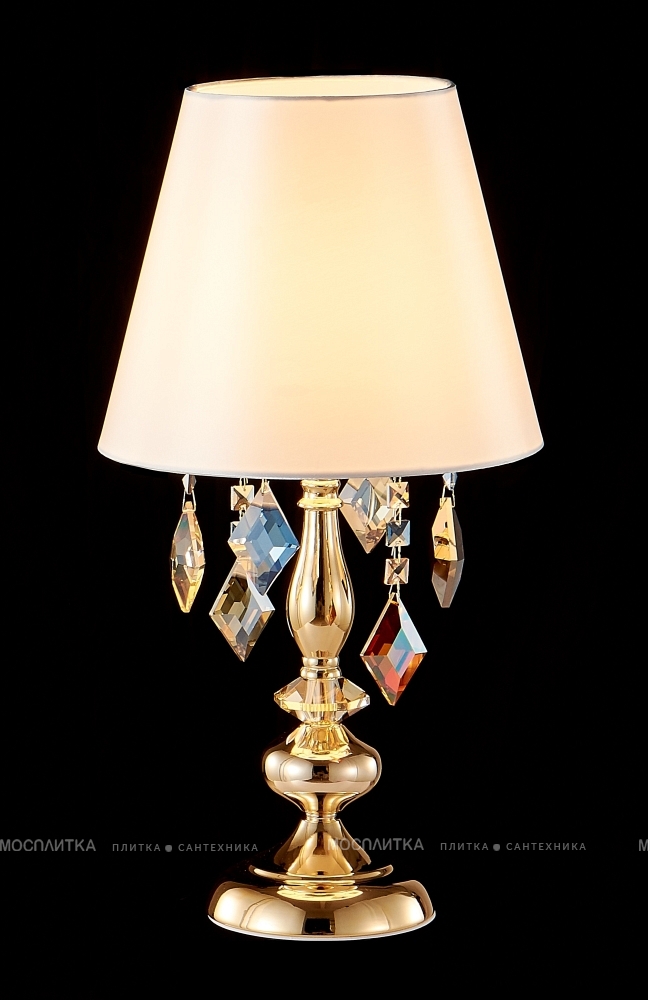 Настольная лампа Crystal Lux MERCEDES LG1 GOLD/COLOR - изображение 2