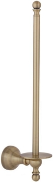 Бумагодержатель вертикальный для запасных рулонов Veragio Gialetta, бронза VR.GIL-6482.BR