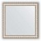 Зеркало в багетной раме Evoform Definite BY 3238 75 x 75 см, Версаль серебро 