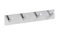 Крючок Bemeta Easy 163106295, с 4 крючками, нержавеющая сталь матовая