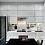 Дизайн Кухня-гостиная в стиле Современный в белом цвете №13059 - 2 изображение