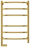 Полотенцесушитель электрический Сунержа Галант 2.0 80х50 см 03-5200-8050 золото - изображение 2
