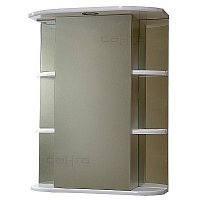 Зеркальный шкаф СаНта Герда 55 101020, цвет белый
