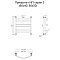 Полотенцесушитель водяной Тругор 45,4х60,6 Приоритет3/нп6040, хром - 2 изображение