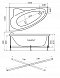 Акриловая ванна Triton Кайли 150x100 см левая - 3 изображение