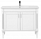 Комплект мебели для ванной Aquanet Селена 105 белый/серебро 2 двери - 4 изображение
