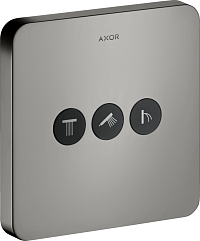 Переключатель потоков Axor ShowerSelect для душа 36773330 черный/хром1