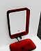 Зеркало Abber Kristall 55 см AT6701Rubin с подсветкой, красный - 3 изображение