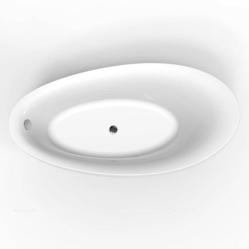 Акриловая ванна 180х90 см Black&White Swan SB 225 225SB00 белый глянцевый - изображение 5
