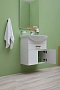 Комплект мебели для ванной Aquanet Ирис 60 1 ящик, 2 фасада - 8 изображение