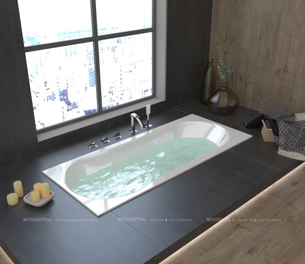 Акриловая ванна Creto Alba 150x70 см - изображение 7