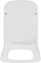 Унитаз подвесной безободковый Creto Logan L4 1004-001-L2W с крышкой-сиденьем микролифт, белый - 16 изображение