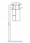 Подвесной шкаф Aquaton Мишель 43 1A243903MIX30 дуб рустикальный/фьорд - 3 изображение