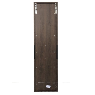 Шкаф-пенал Comforty Франкфурт-40 дуб шоколадно-коричневый 00004150535 - 4 изображение