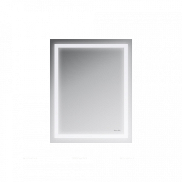 Зеркало Am.Pm Gem 55 с LED-подсветкой, M91AMOX0551WG - 2 изображение