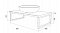 Столешница 1Marka Grunge Loft 80 см У85839 серый бетон - изображение 2