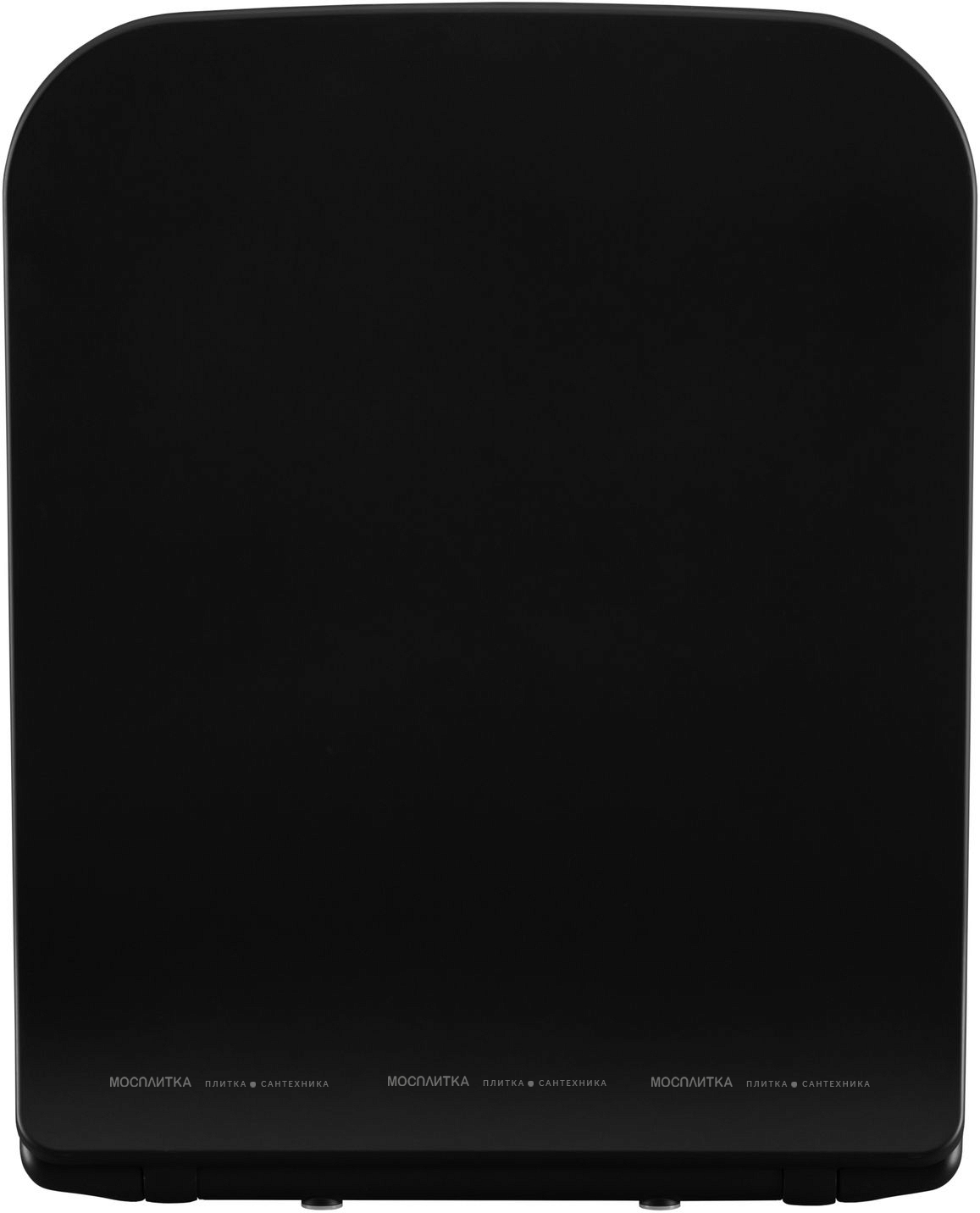 Крышка-сиденье для унитаза Allen Brau Liberty 4.33008.31 с микролифтом, черная матовая - изображение 3