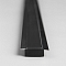 Встраиваемый алюминиевый профиль с рассеивателем чёрный для светодиодной ленты Elektrostandard LL-2-ALP007 4690389170478 - изображение 3