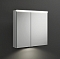 Зеркальный шкаф Burgbad Iveo 70 см SPHY070R зеркало - 3 изображение