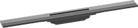 Декоративная решётка Hansgrohe RainDrain Flex 56043340 70 см, шлифованный черный хром