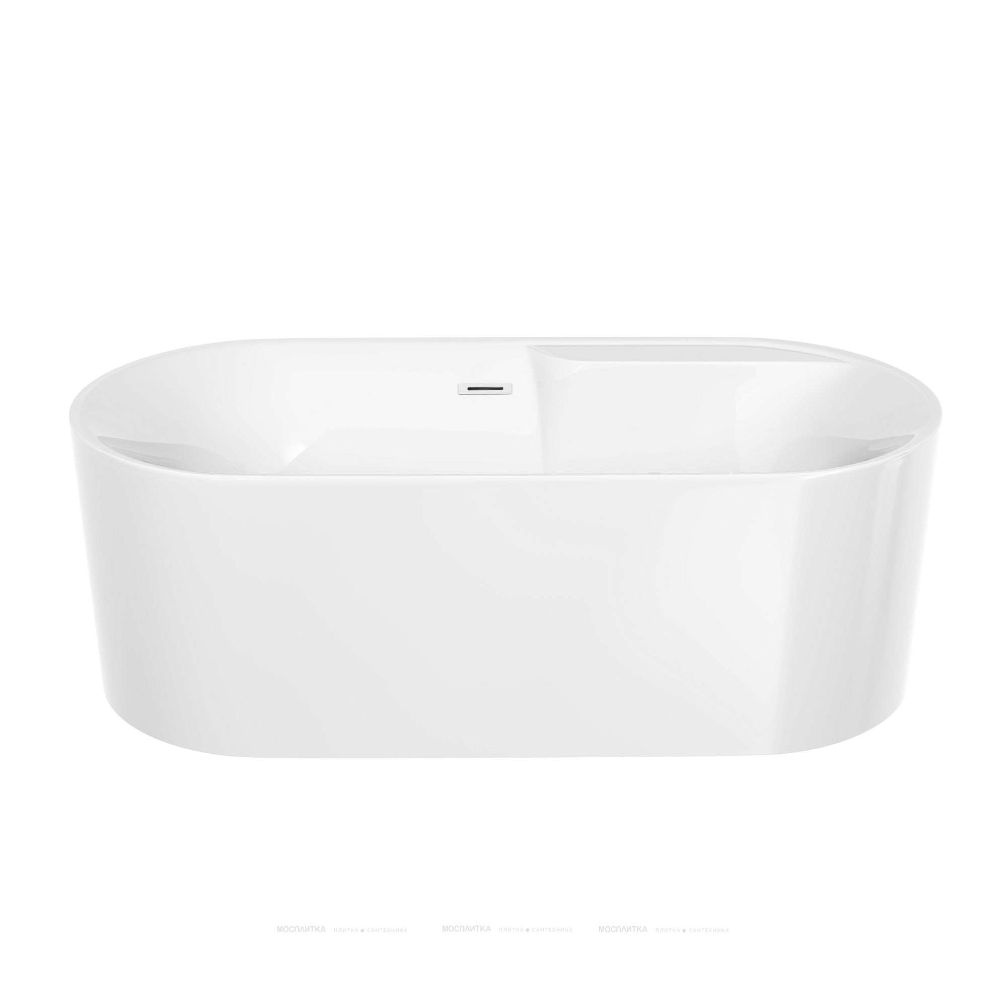 Акриловая ванна 170х80 см Sancos Omega FB16 белая - изображение 2