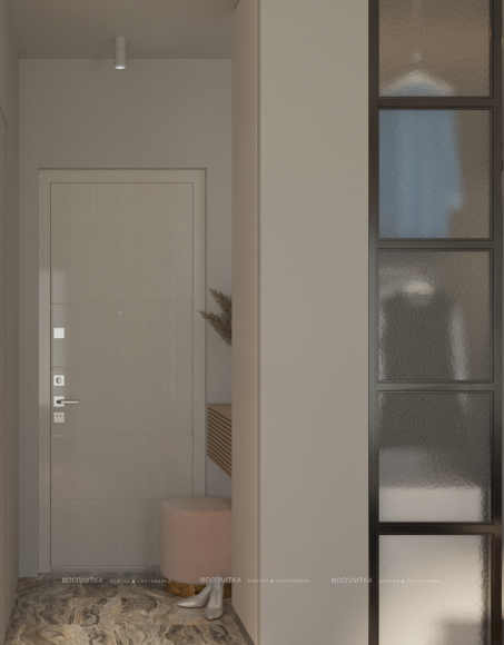 Дизайн Кухня-гостиная в стиле Современный в белом цвете №13042 - 10 изображение