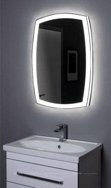 Зеркало Aquanet Тоскана 9085 с LED подсветкой 900х850x32 мм инфракрасный выключатель - 2 изображение