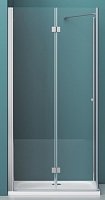 Душевая дверь BelBagno Albano 90х195 см ALBANO-50/40-C-Cr профиль хром, стекло прозрачное