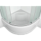 Душевой уголок Erlit Comfort 80х80 см ER0508T-C3 профиль серебро, стекло матовое - 4 изображение