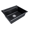 Мойка кухонная Paulmark Stepia PM115951-BLM черный металлик - изображение 2