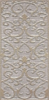 Керамическая плитка Vitra Декор Deja Vu Дамасский Серо-Бежевый, Золото Матовый 30х60 