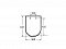 Крышка-сиденье Roca Inspira Round 80152263B для унитаза с микролифтом, белый жемчуг - изображение 2