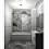 Дизайн Ванная в стиле Современный в черно-белом цвете №12841