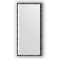 Зеркало в багетной раме Evoform Definite BY 1108 70 x 150 см, черненое серебро