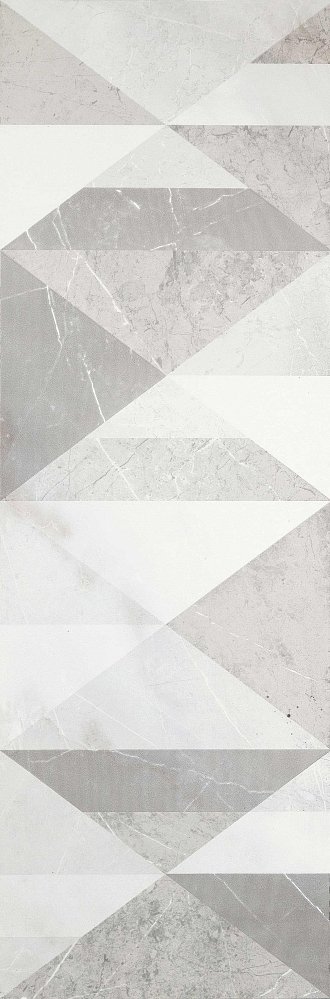 Керамическая плитка Marazzi Italy Декор Evolutionmarble Riv Decoro Tangram White Rhi 32,5х97,7