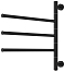 Полотенцесушитель электрический Сунержа Триада 54х58,5 см 31-0822-0540 матовый черный - 2 изображение