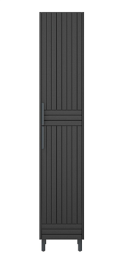 Шкаф-пенал Corozo Терра 35 см SD-00001325 графит матовый
