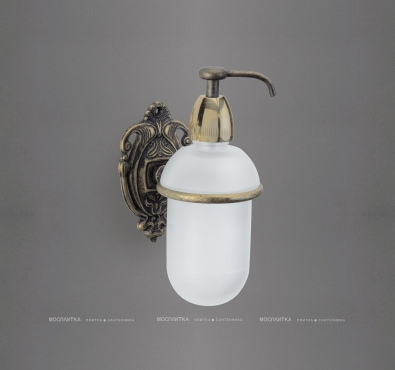 Дозатор для жидкого мыла Art&Max Impero AM-1705-Br - 2 изображение