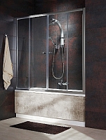 Шторка для ванны Radaway Vesta DWD 150 см 203150-01 стекло прозрачное, профиль хром