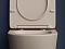 Комплект подвесной безободковый унитаз Ceramica Nova Balearica CN6000MC капучино матовый с сиденьем микролифт + инсталляция Geberit Duofix 458.124.21.5 с кнопкой, хром глянцевый - 5 изображение