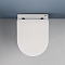 Комплект подвесной безободковый унитаз Ceramica Nova Moments Rimless CN3003 37 x 49 x 34 см с сиденьем Soft Close + инсталляция Geberit Duofix 458.124.21.5 с кнопкой, хром глянцевый - изображение 6