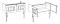 Тумба для комплекта Corozo Таормина 85 см SD-00000646 белый - 8 изображение