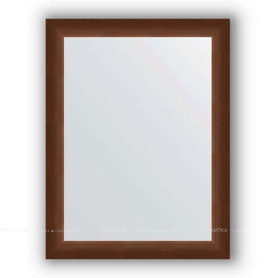 Зеркало в багетной раме Evoform Definite BY 1014 65 x 85 см, орех - изображение 2